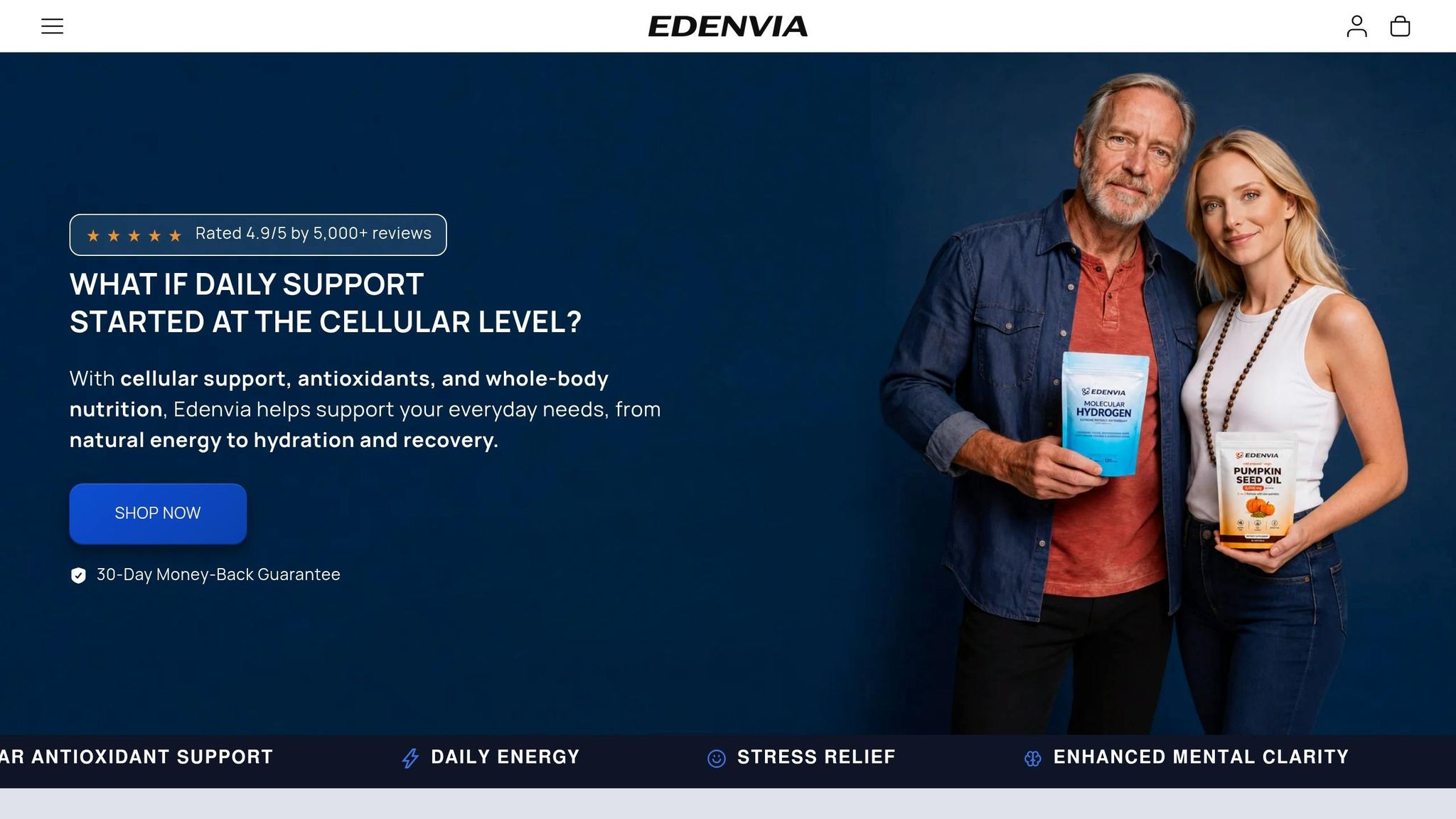 Edenvia Molecular Hydrogen
