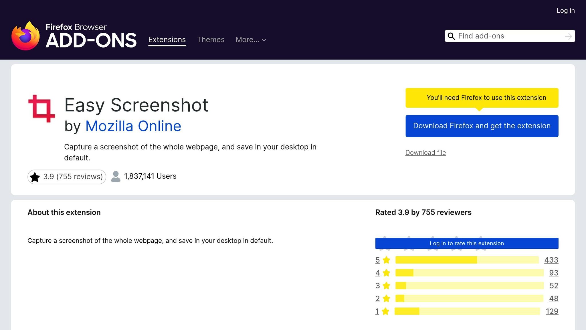 Easy Screenshot