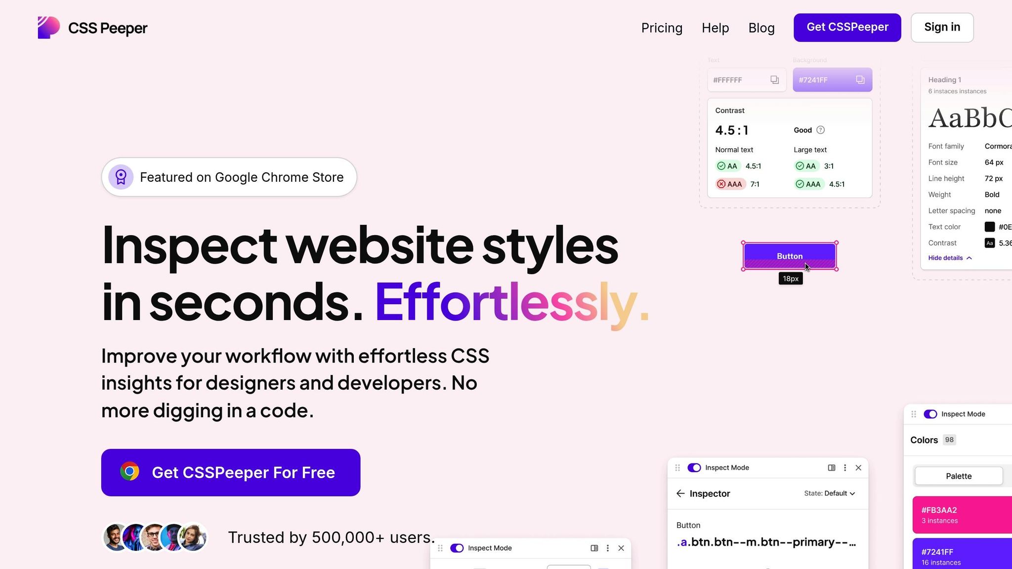 CSS Peeper