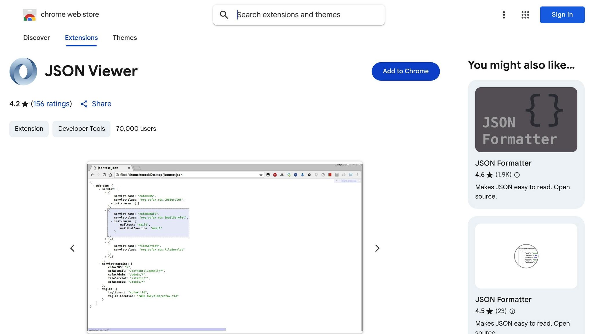 JSON Viewer