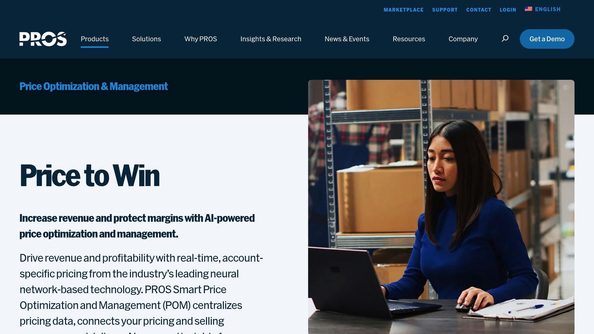 PROS Price Optimization and Management