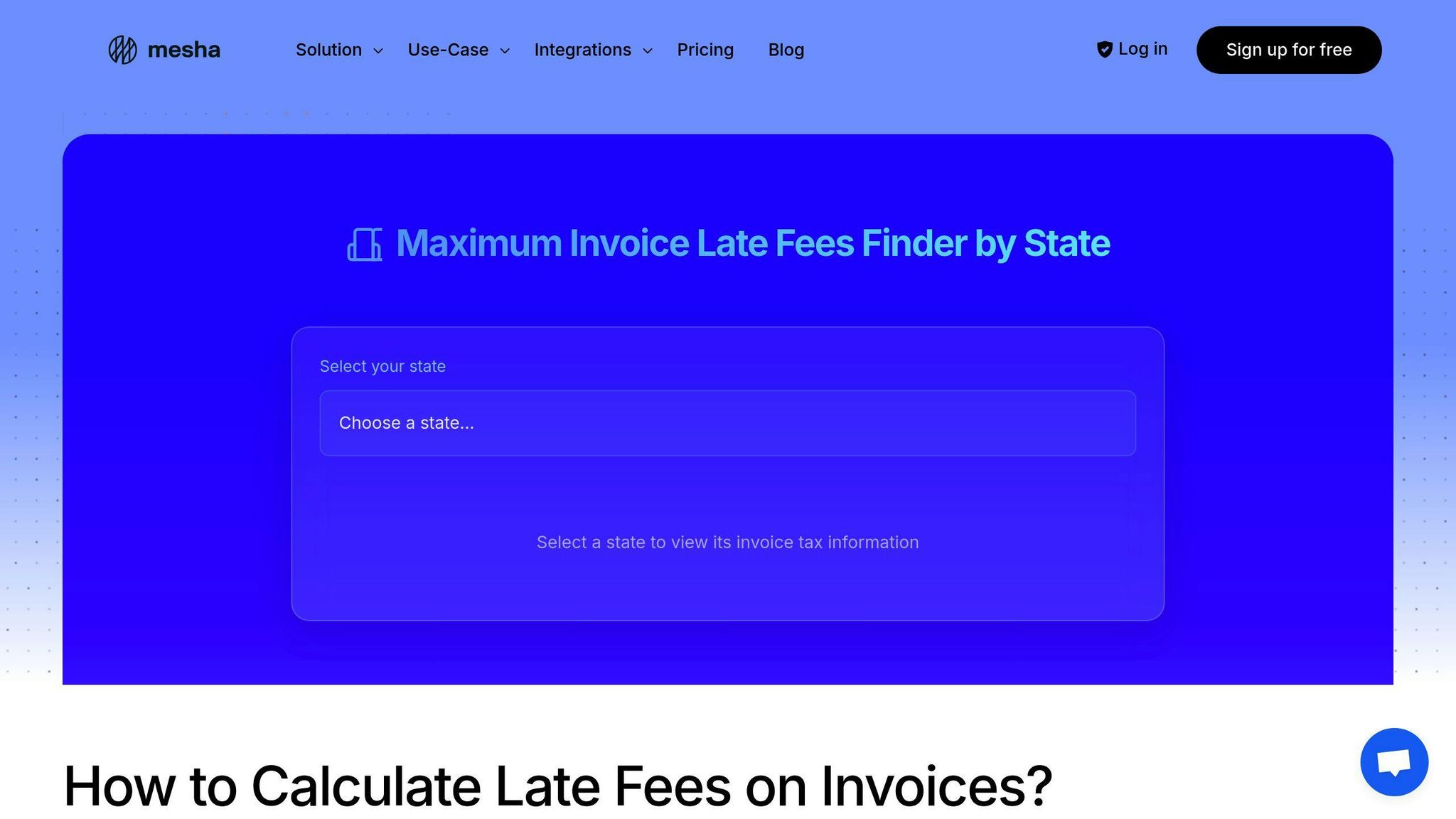 Invoice Overdue Fine Rate Checker