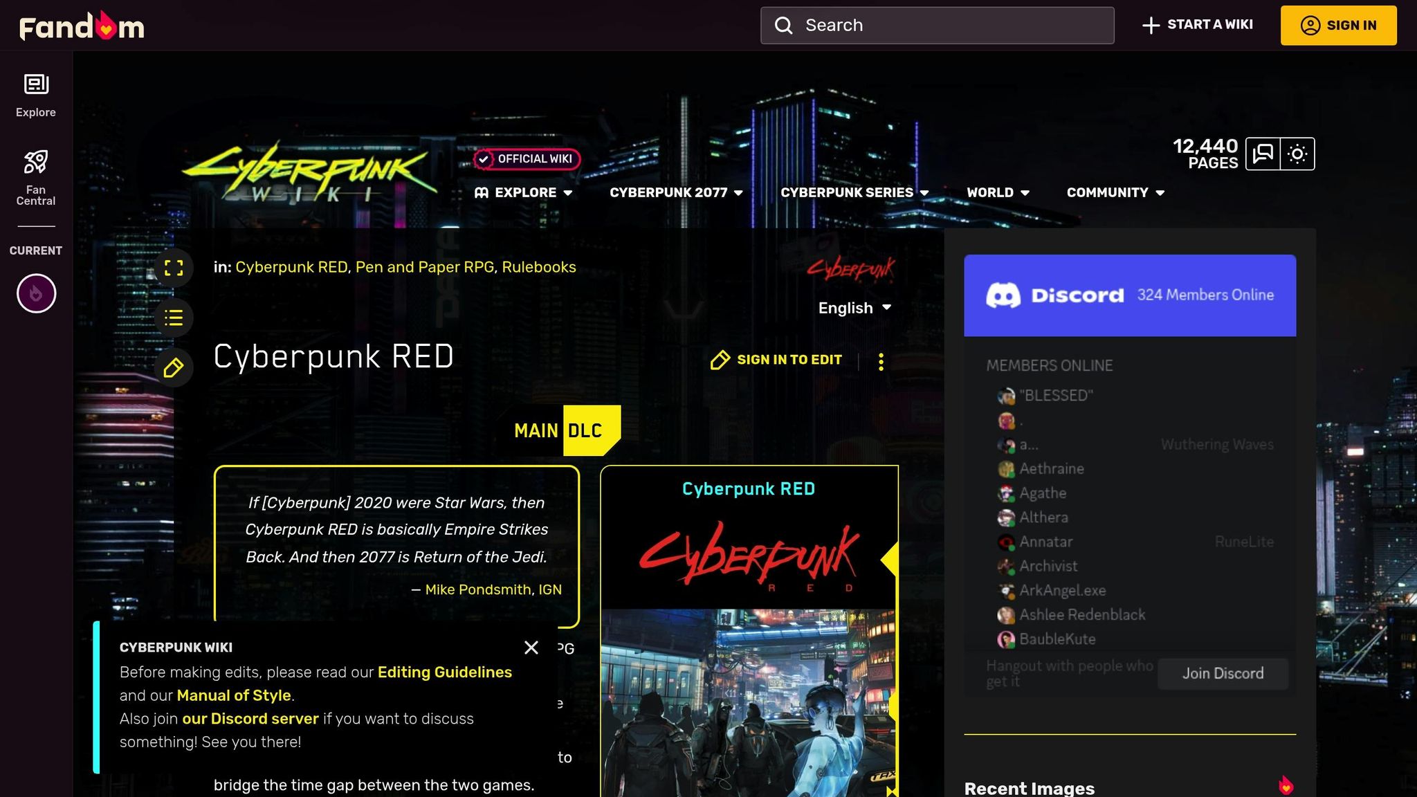 Cyberpunk Red