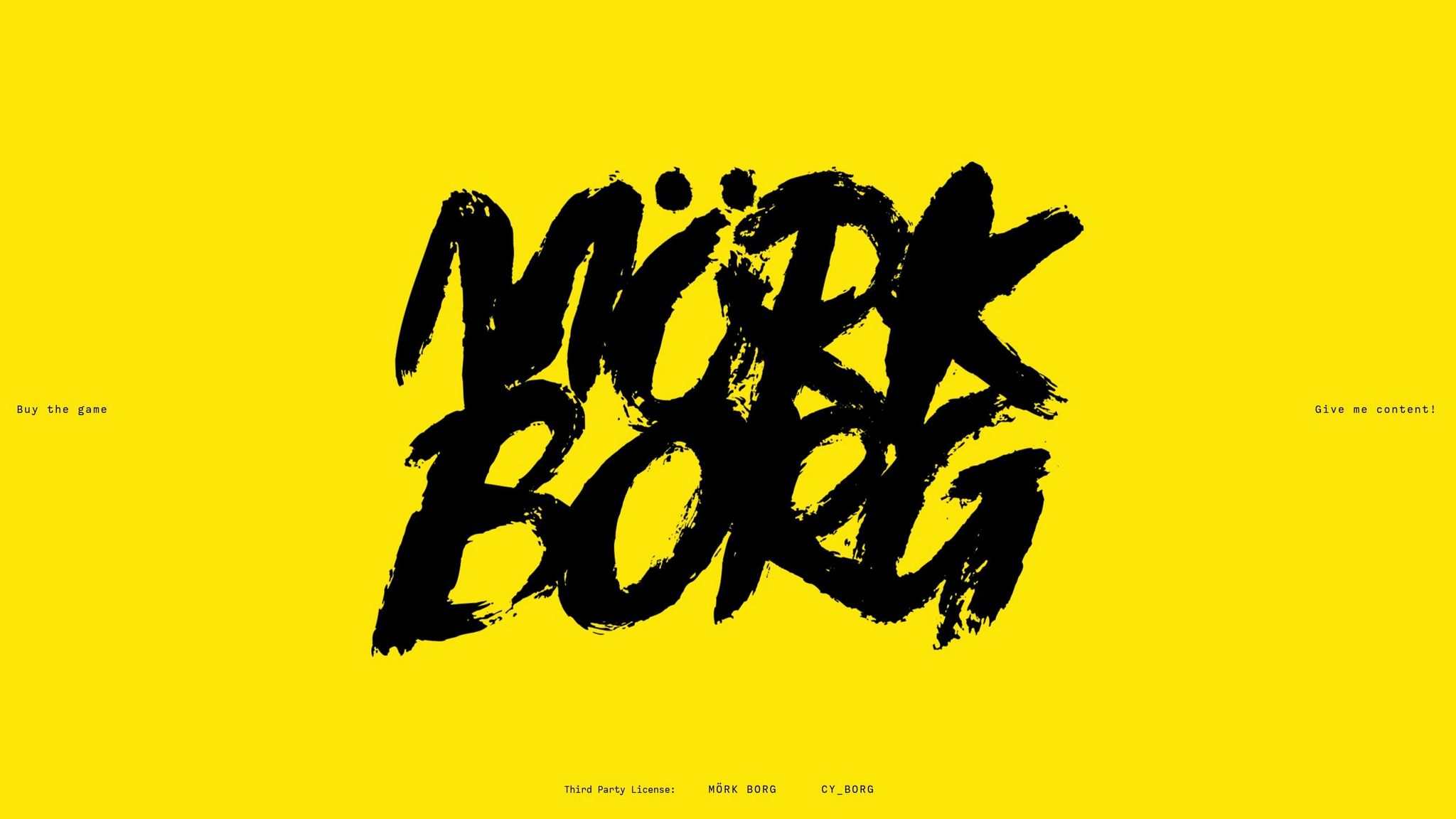 Mörk Borg