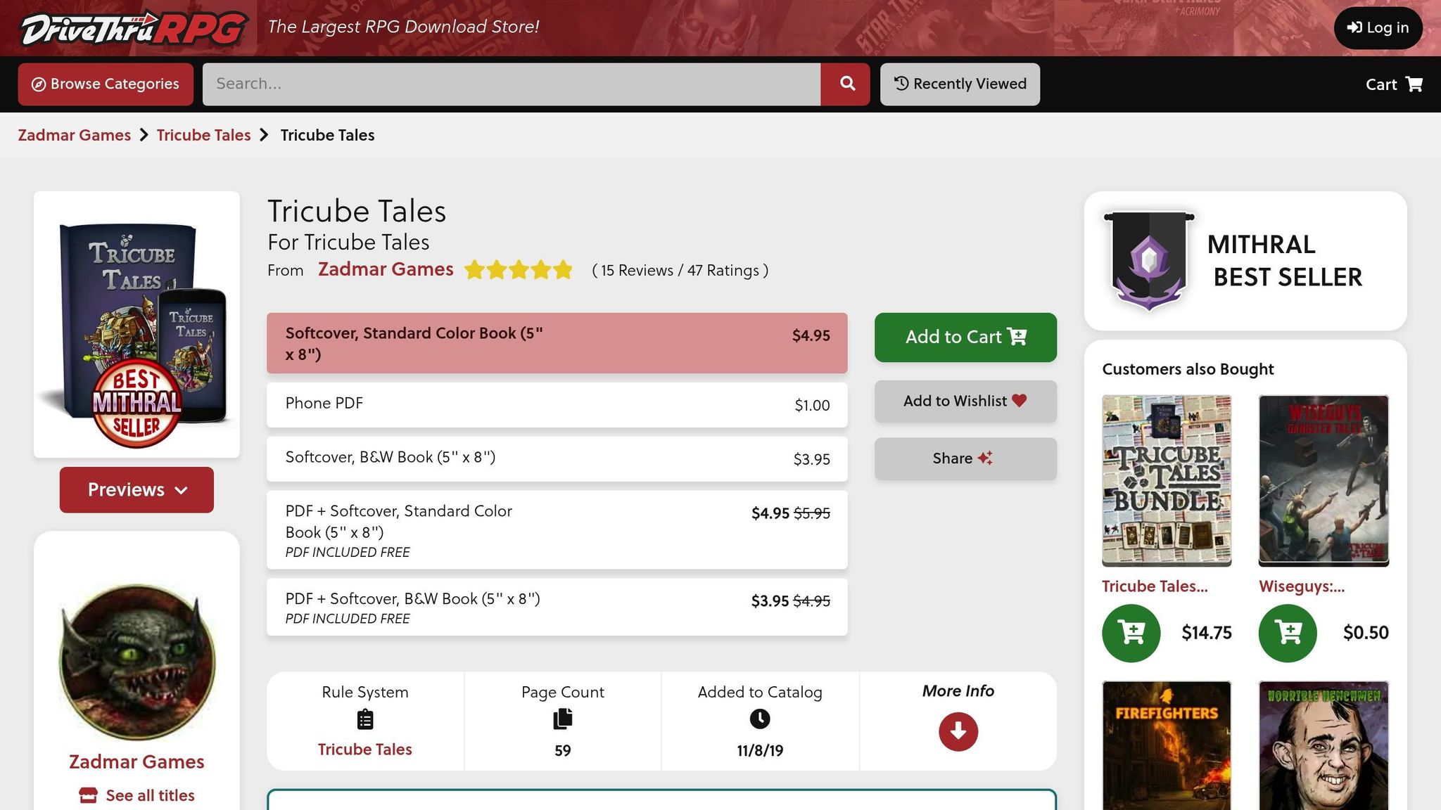 Tricube Tales