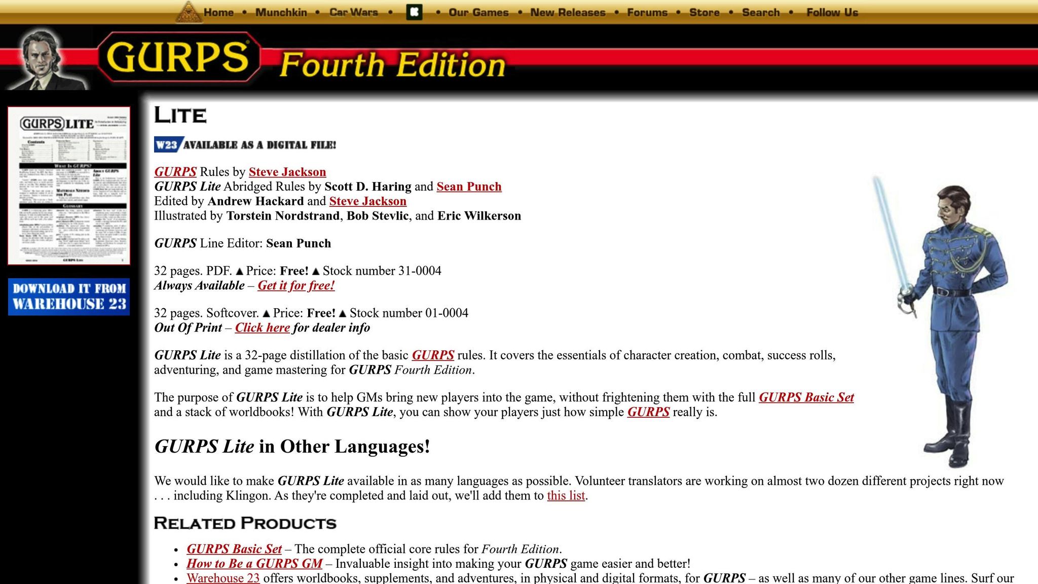 GURPS Lite