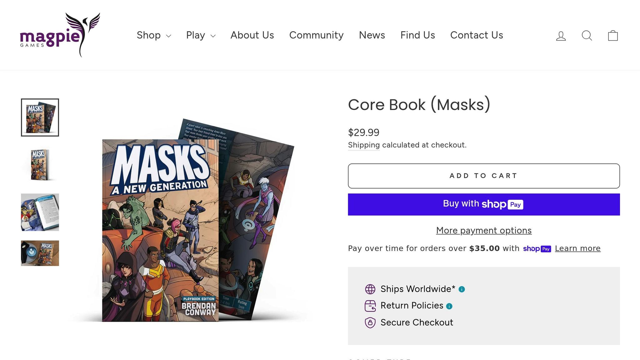 Masks: A New Generation
