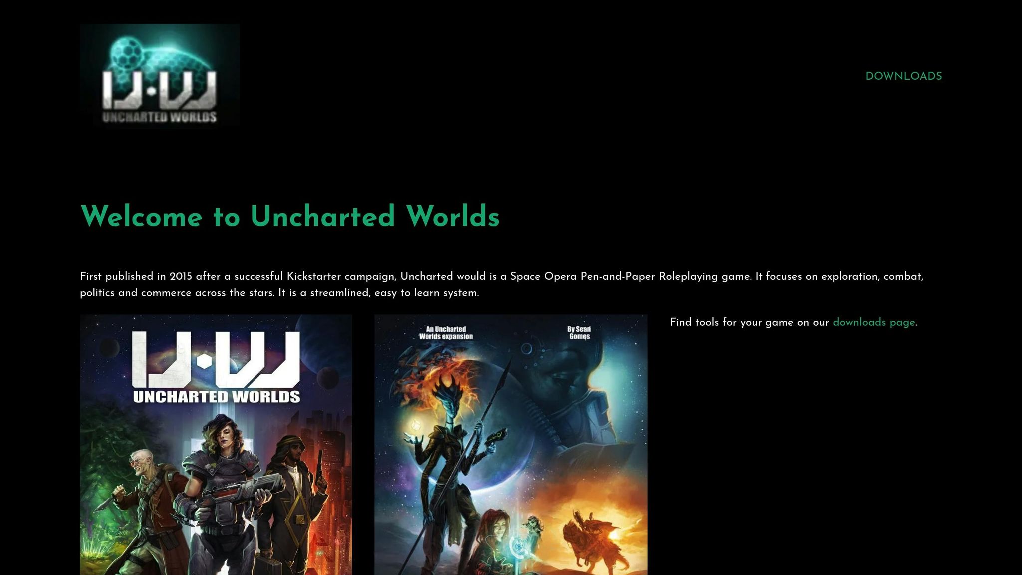 Uncharted Worlds