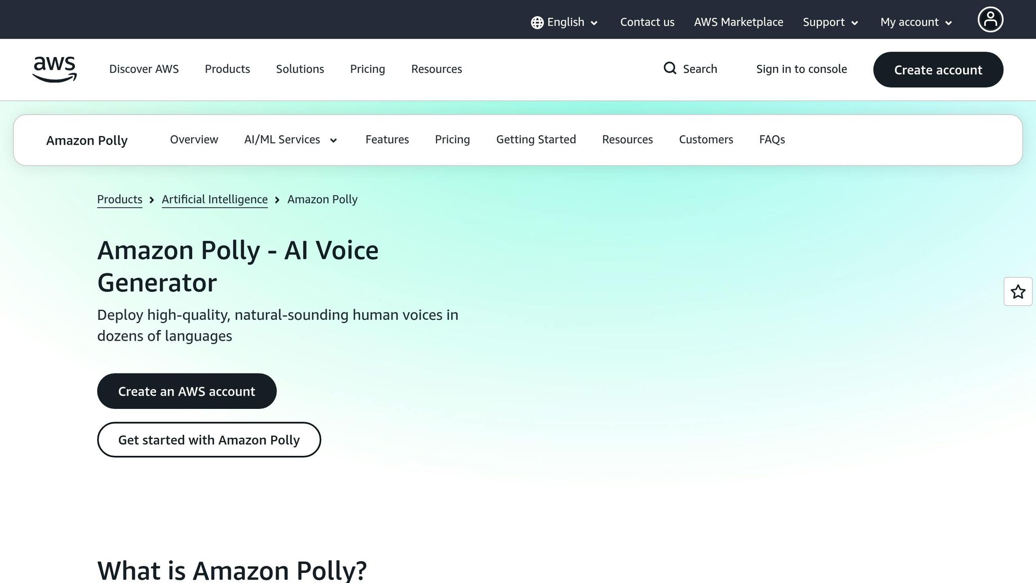 Amazon Polly