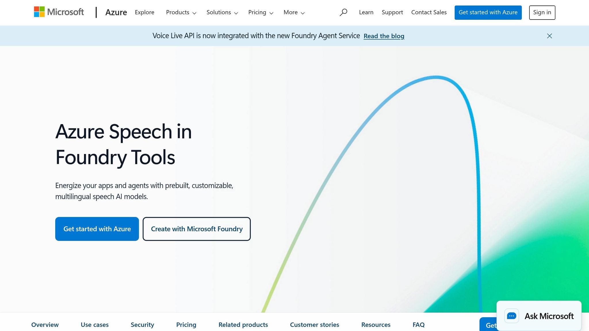 Microsoft Azure AI Speech