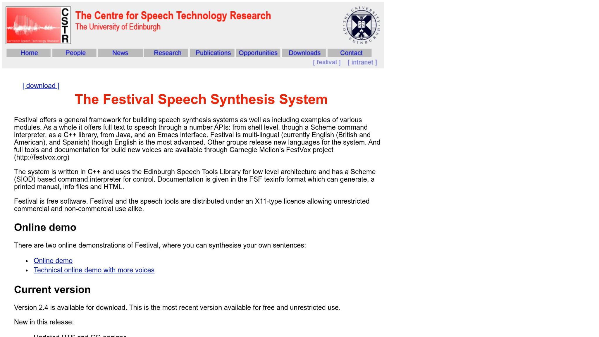 Festival Text To Speech