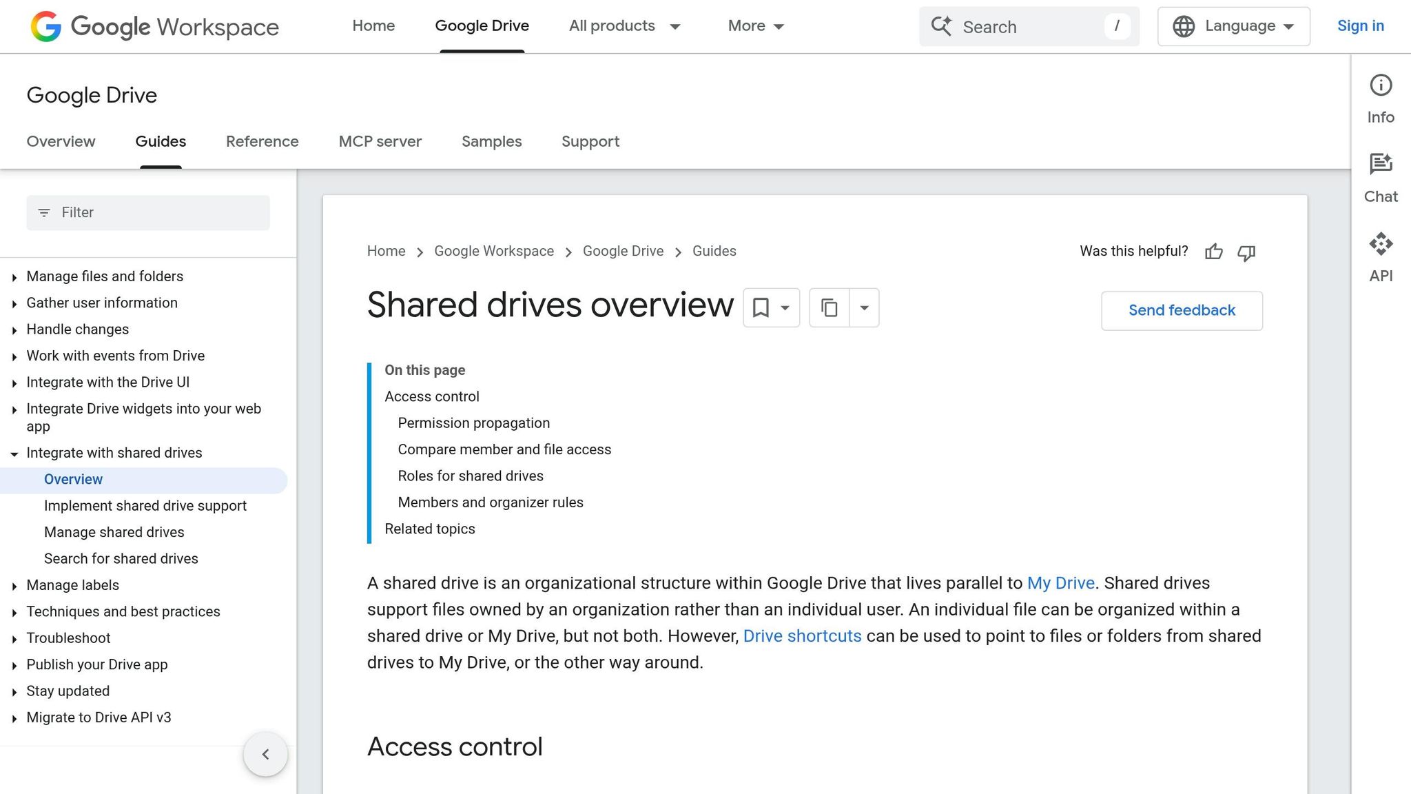 Shared Drives