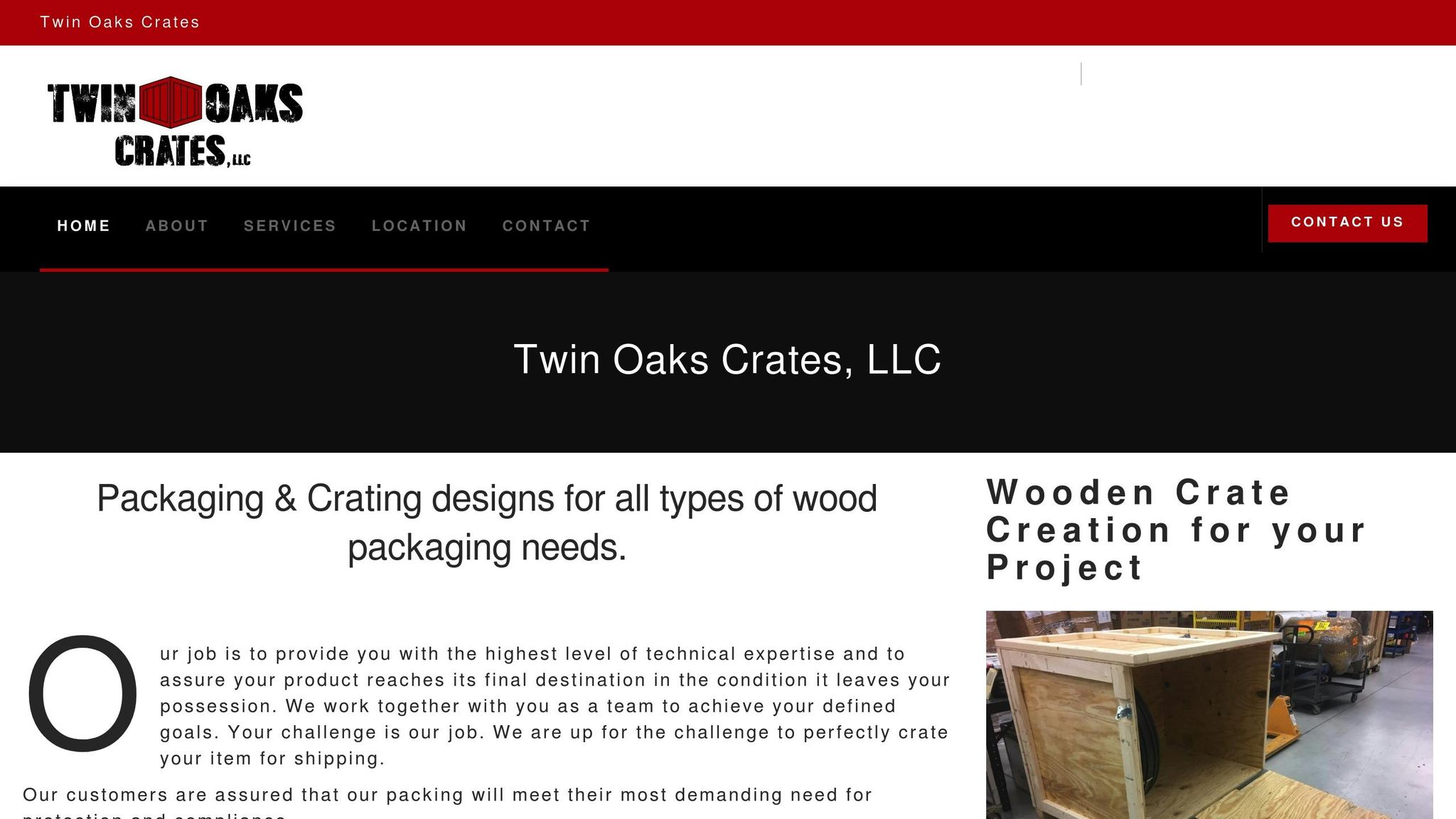 Twin Oak Crates