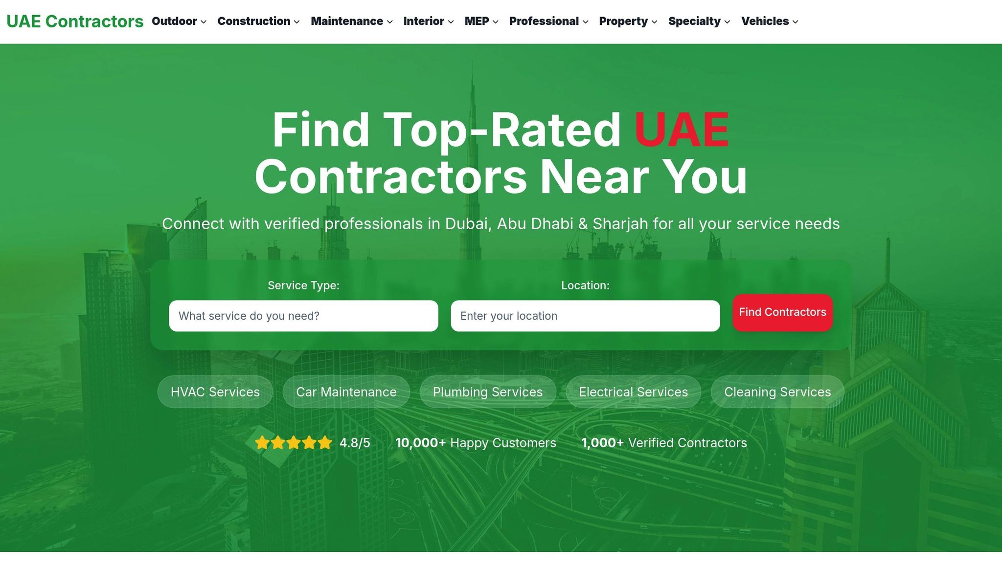 UAE Contractors Directory