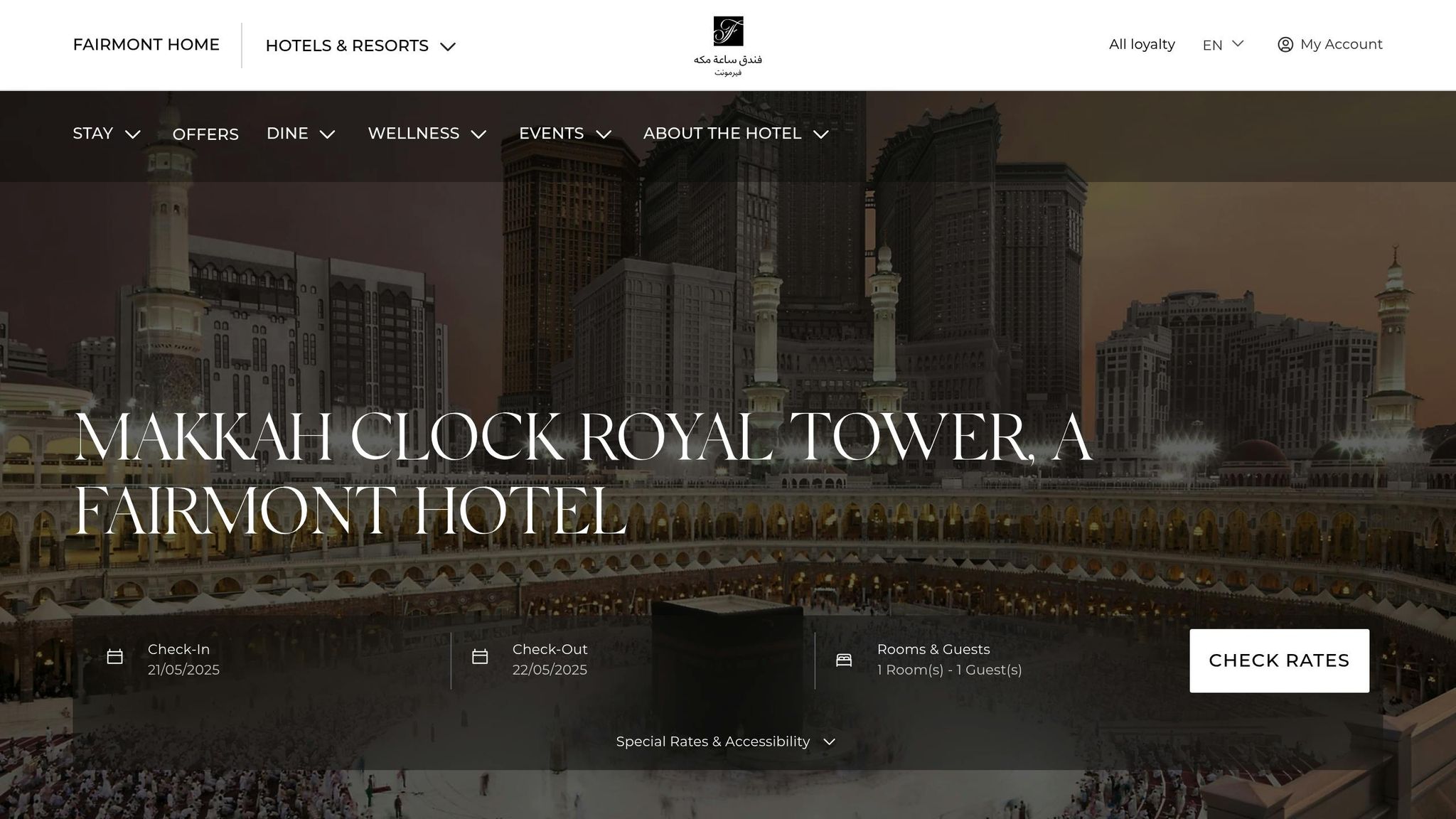 Makkah Clock Royal Tower
