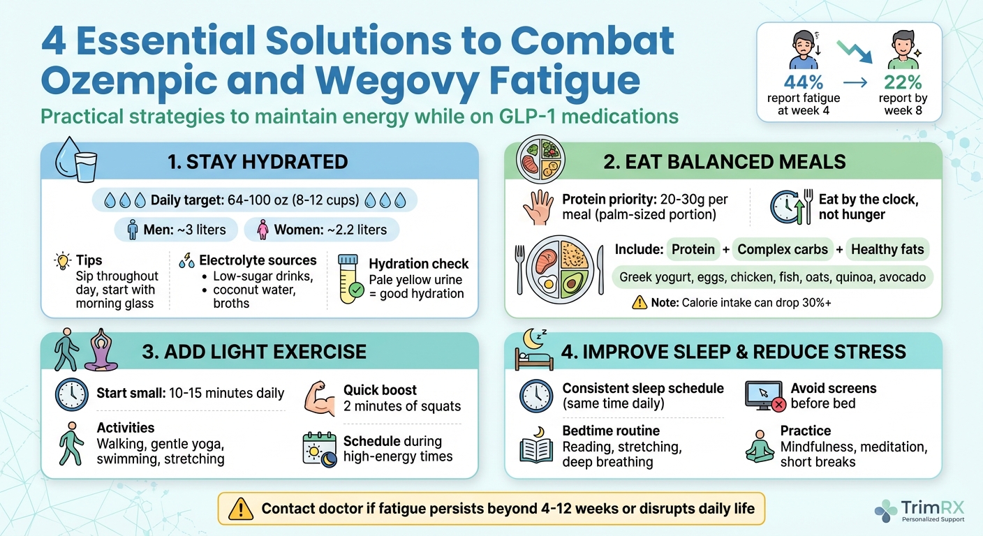 4 Essential Solutions to Combat Ozempic and Wegovy Fatigue
