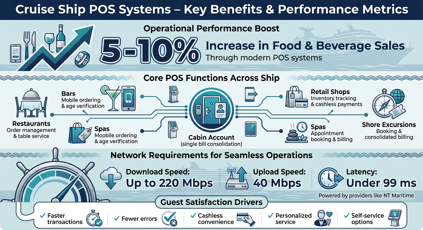Key Benefits and Performance Metrics of Cruise Ship POS Systems