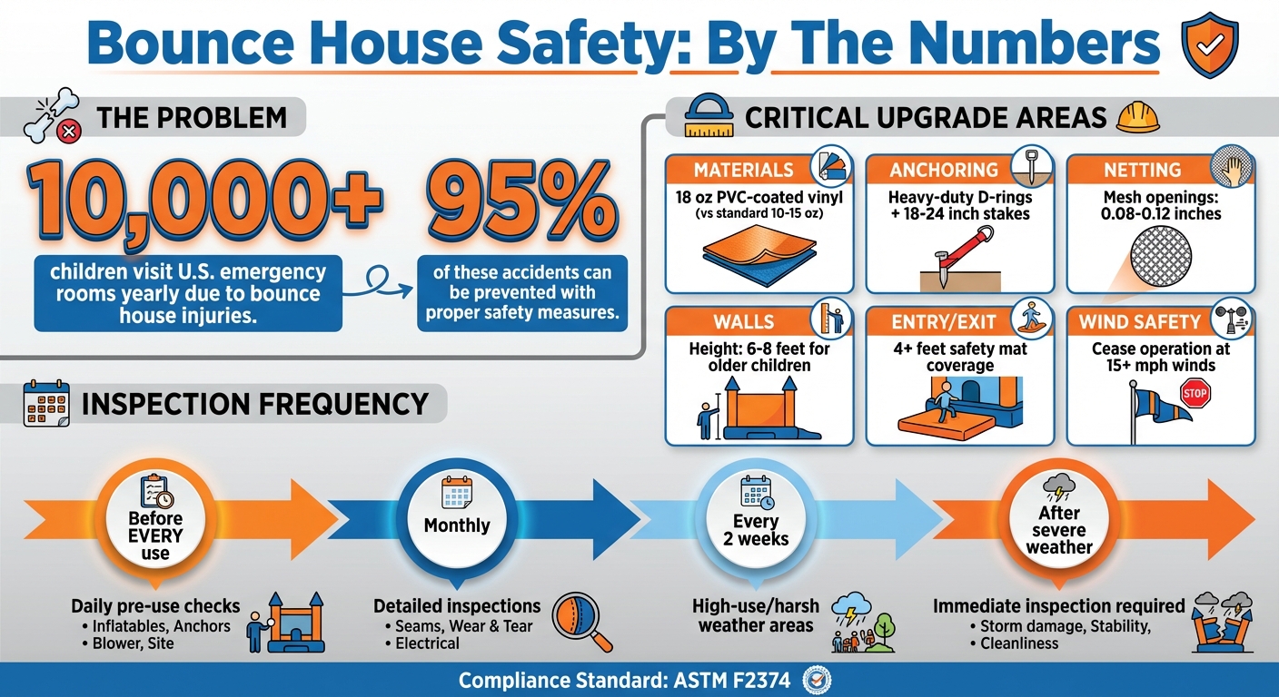 Bounce House Safety Statistics and Critical Upgrade Areas