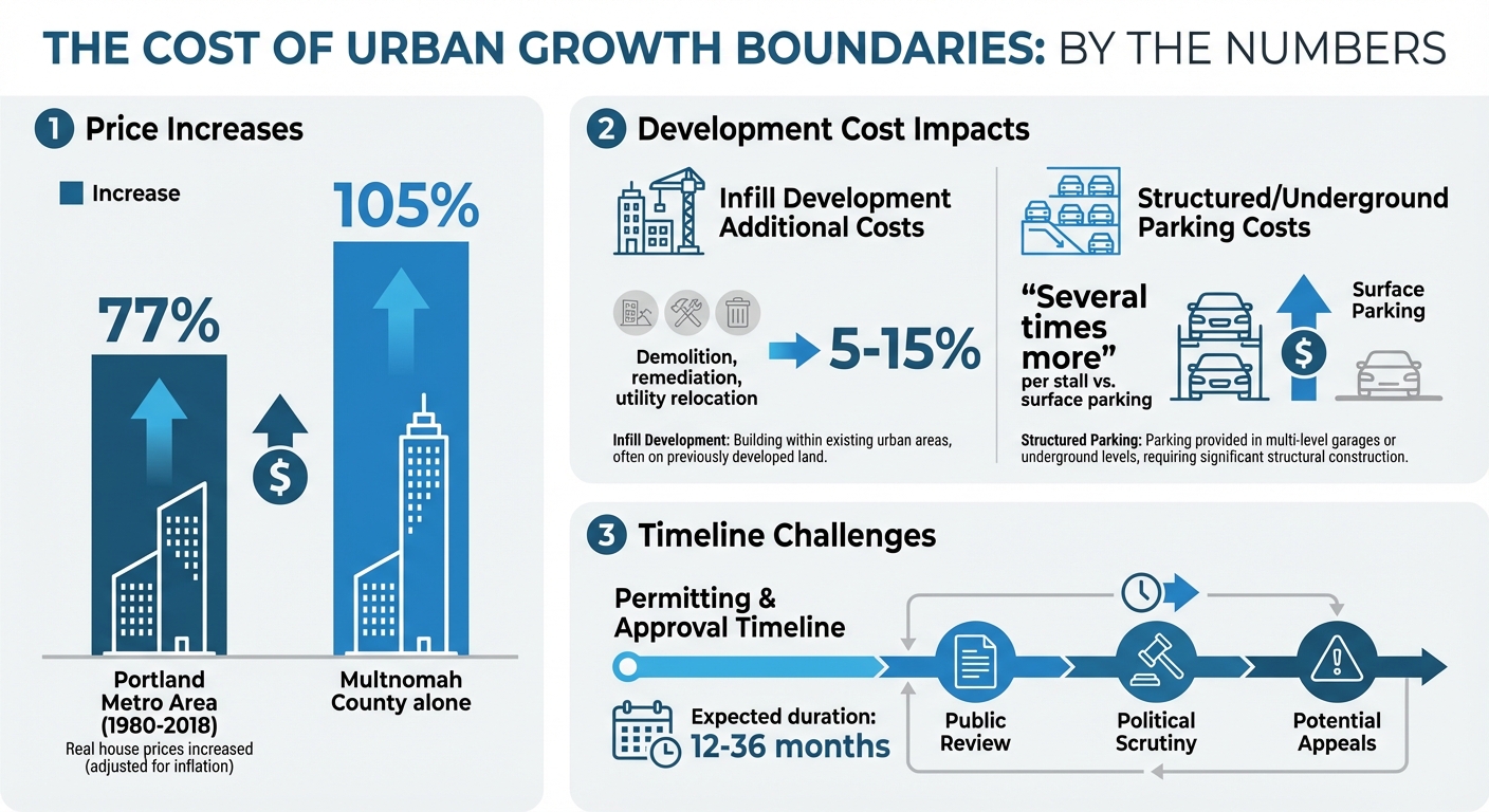 Urban Growth Boundaries Impact on Commercial Real Estate: Key Statistics and Costs