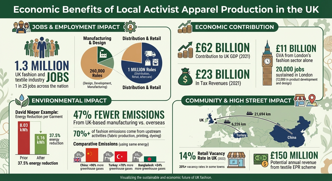 Economic Impact of Local UK Apparel Production: Key Statistics