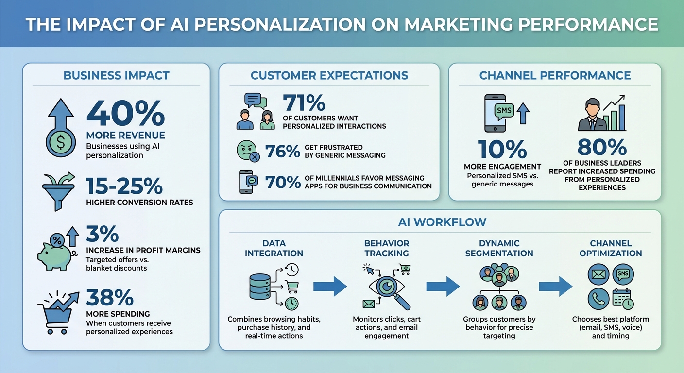 AI Personalization Impact: Key Statistics and ROI Metrics for Multi-Channel Marketing