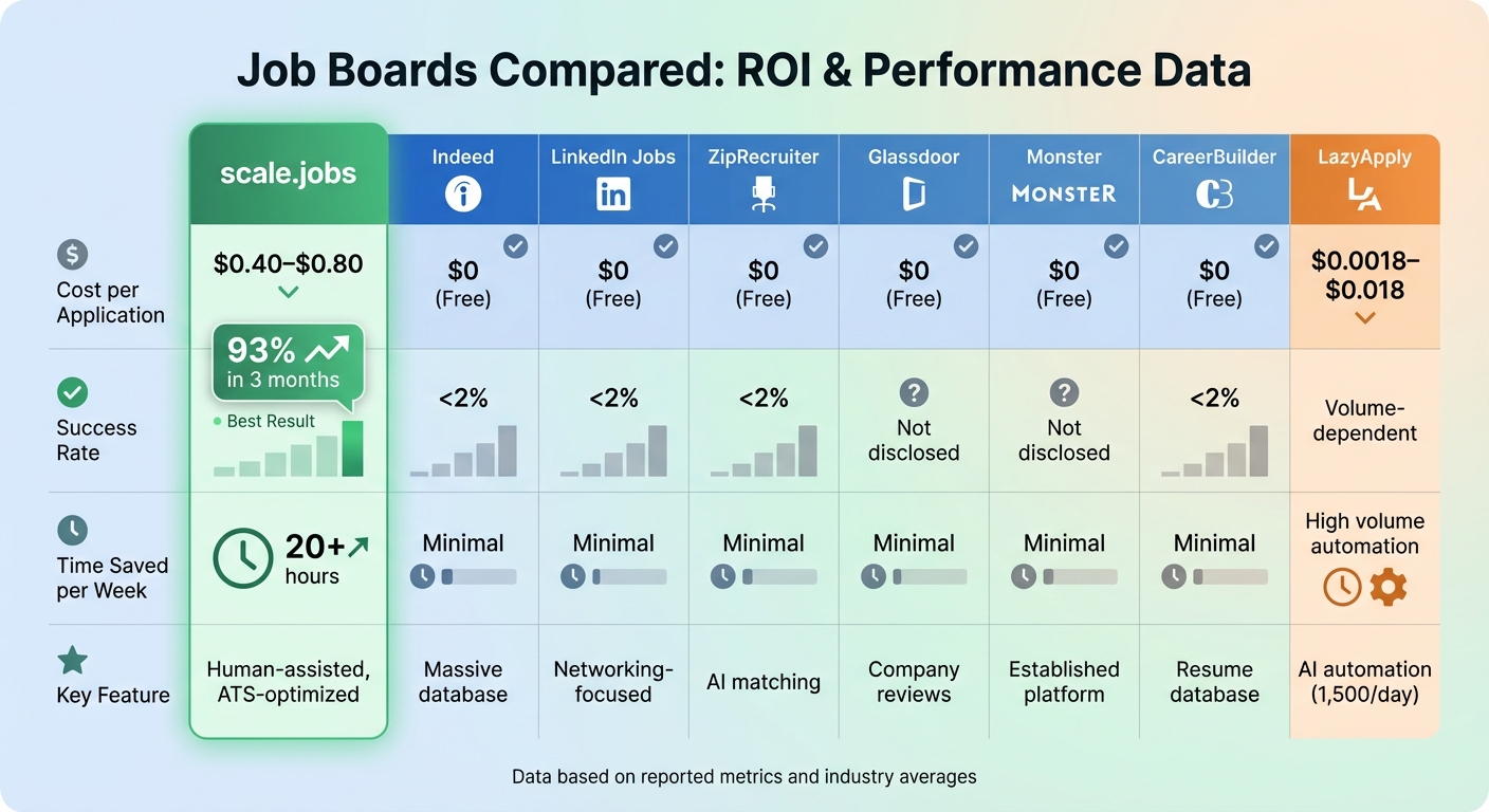 Job Board Comparison: Cost, Success Rates & Time Savings