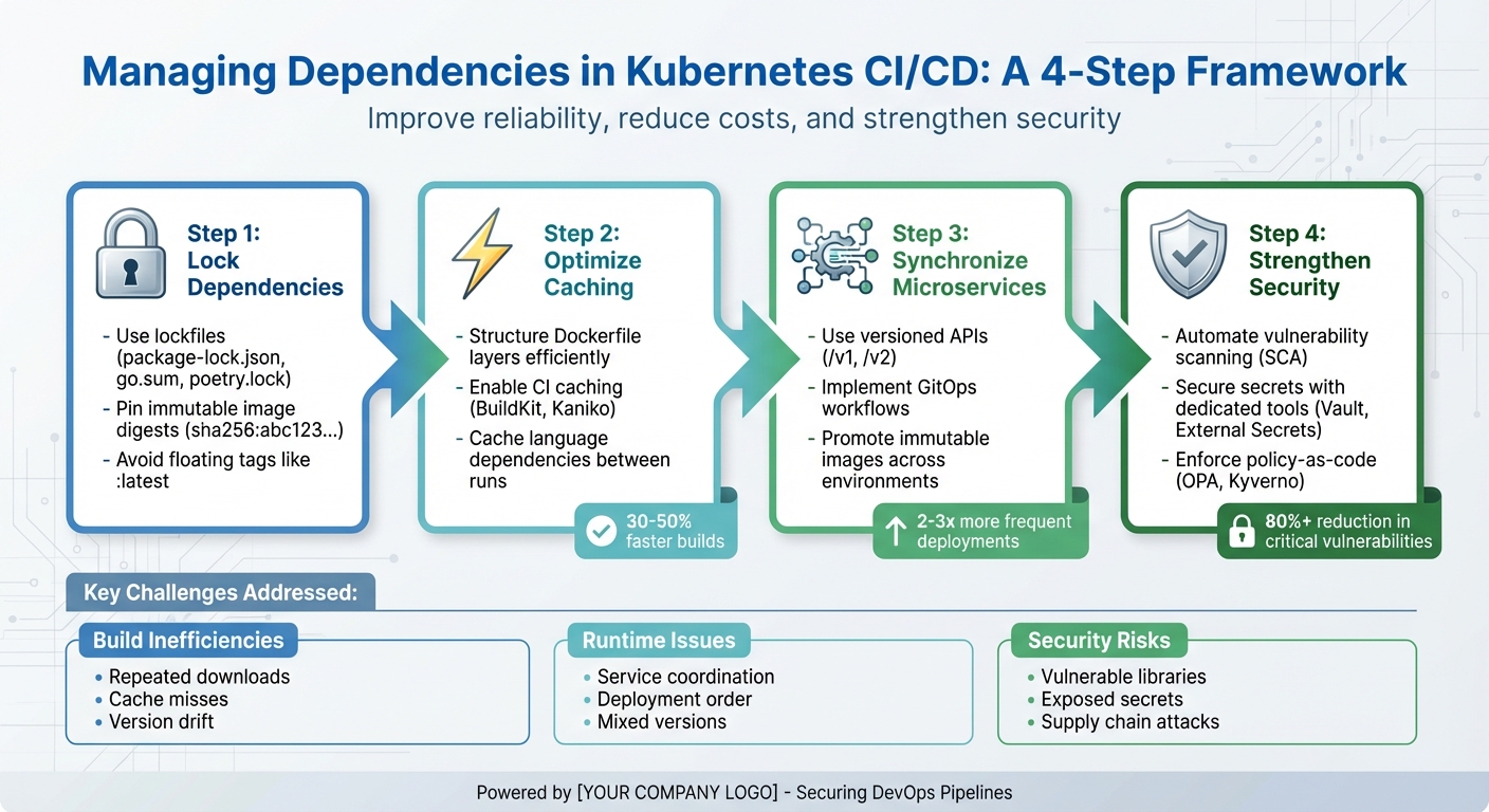 4-Step Framework for Kubernetes CI/CD Dependency Management