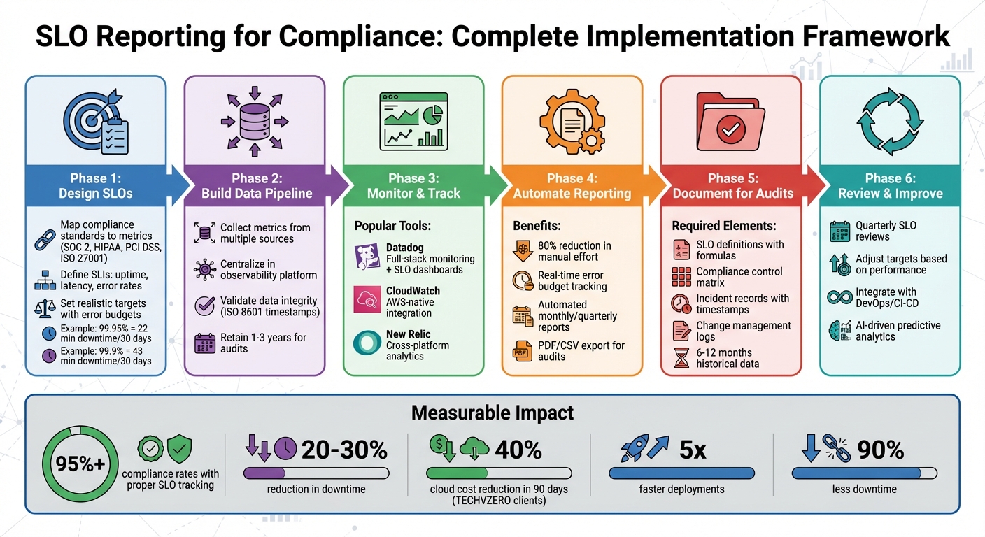 SLO Compliance Reporting Process: From Standards to Audit-Ready Documentation
