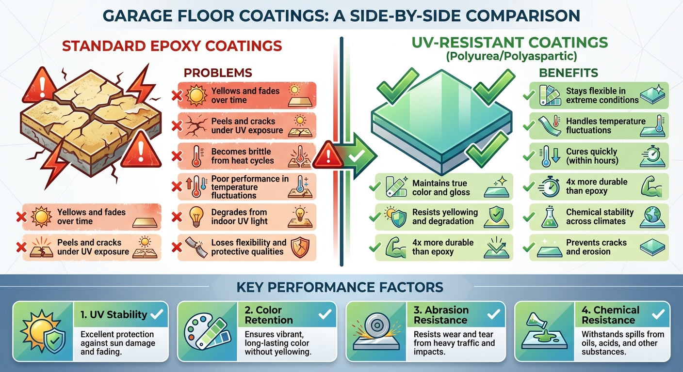 Uv Protection For Garage Floors 5 Standard Epoxy Vs Uv-Resistant Coatings For Garage Floors