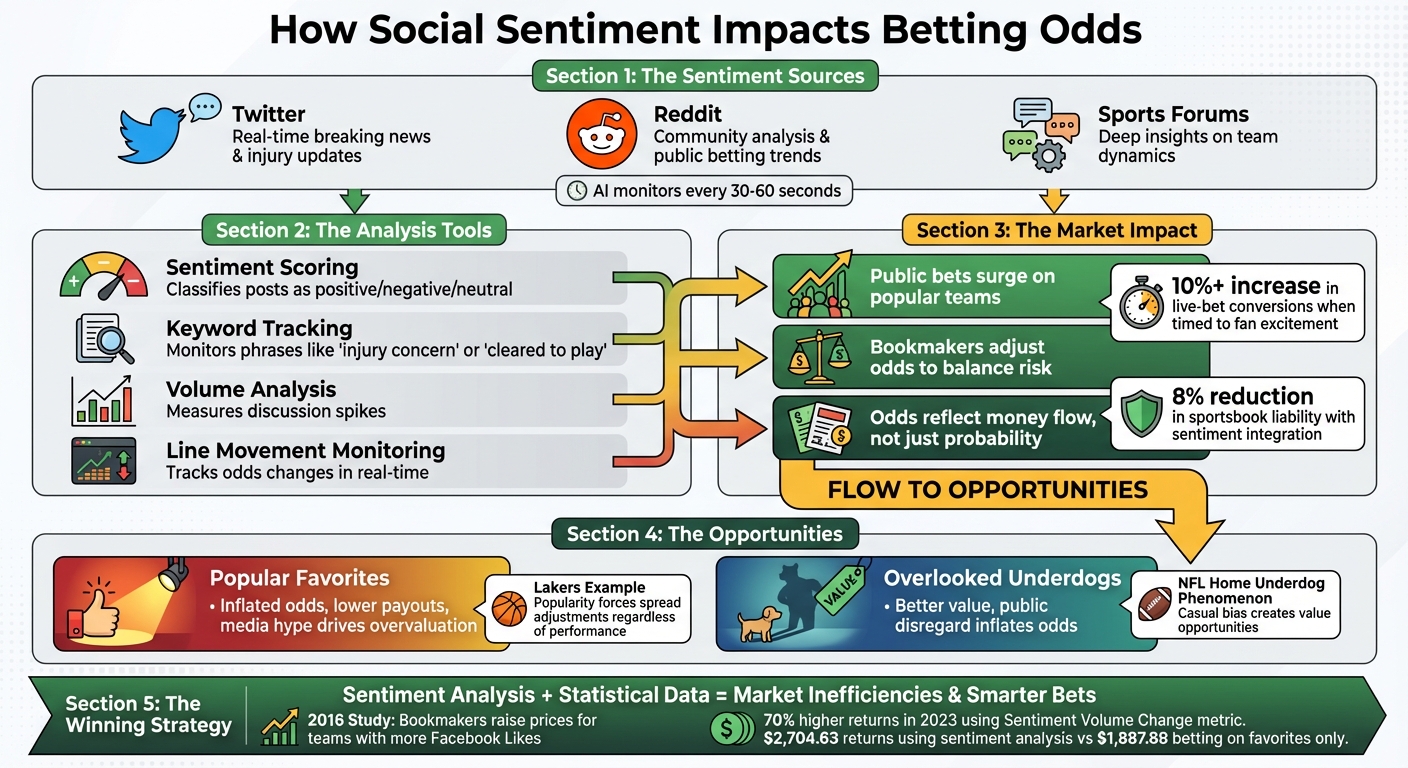How Social Sentiment Impacts Betting Odds: A Step-by-Step Guide