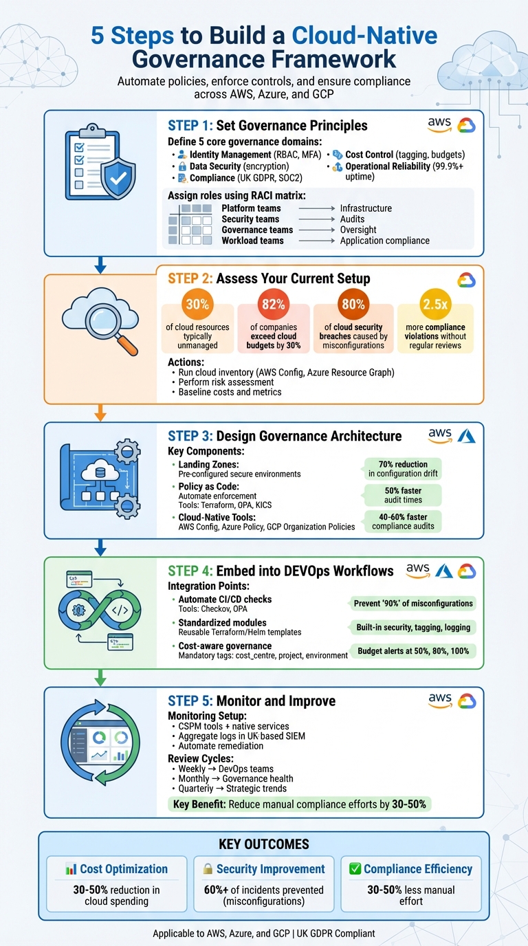 5 Steps to Build a Cloud-Native Governance Framework