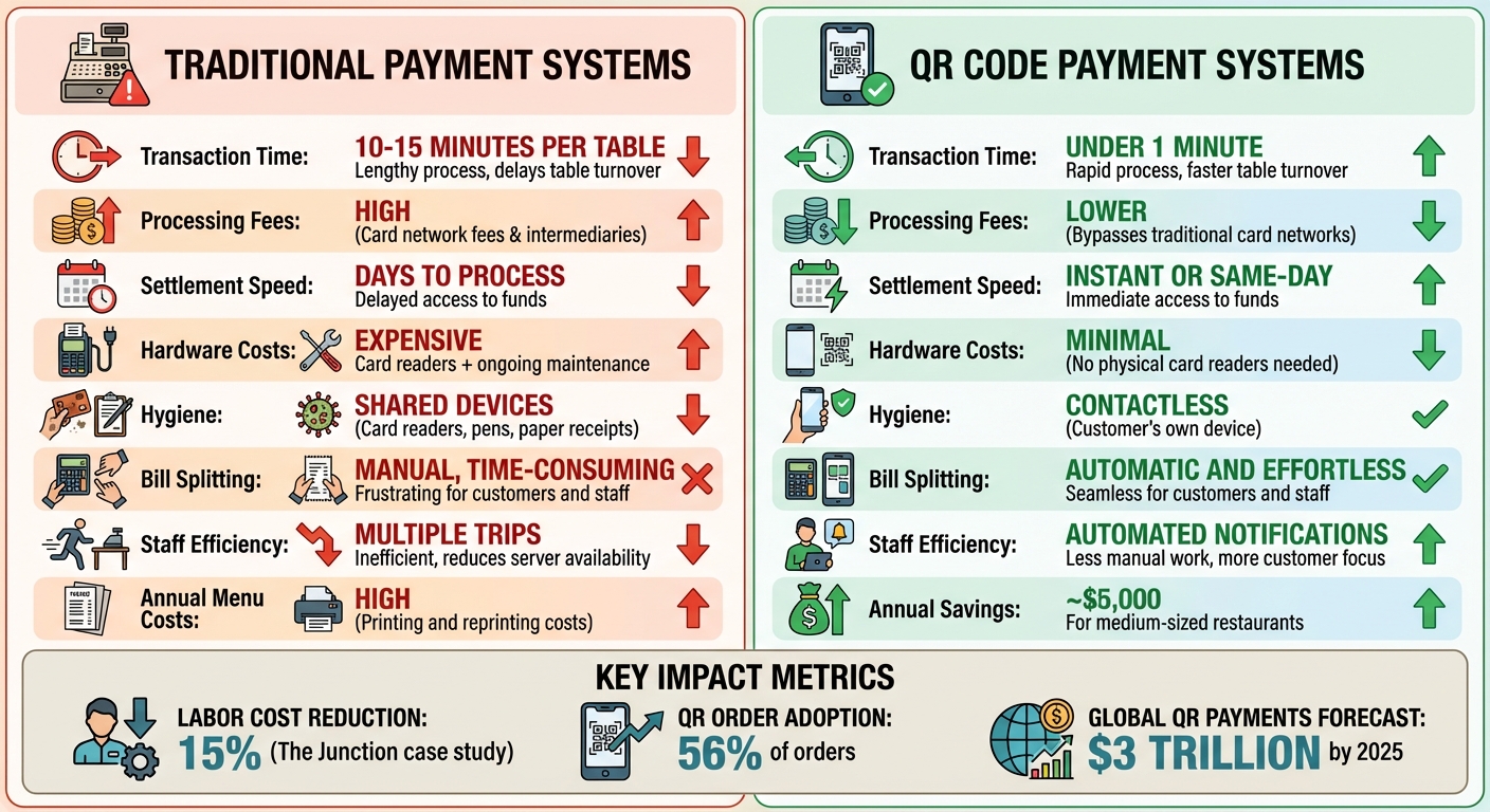Traditional vs QR Code Payment Systems: Cost and Efficiency Comparison for Restaurants