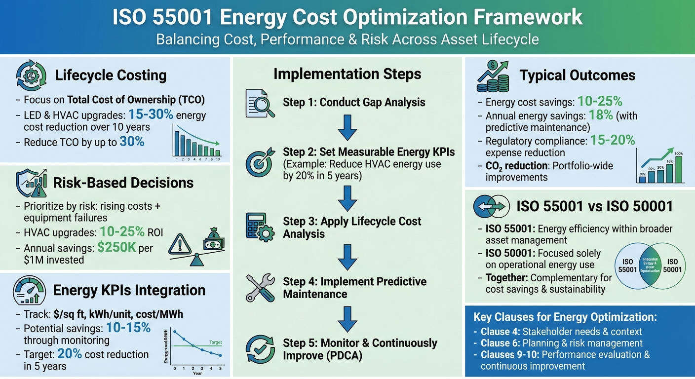 ISO 55001 Energy Optimization: Key Benefits and Implementation Framework