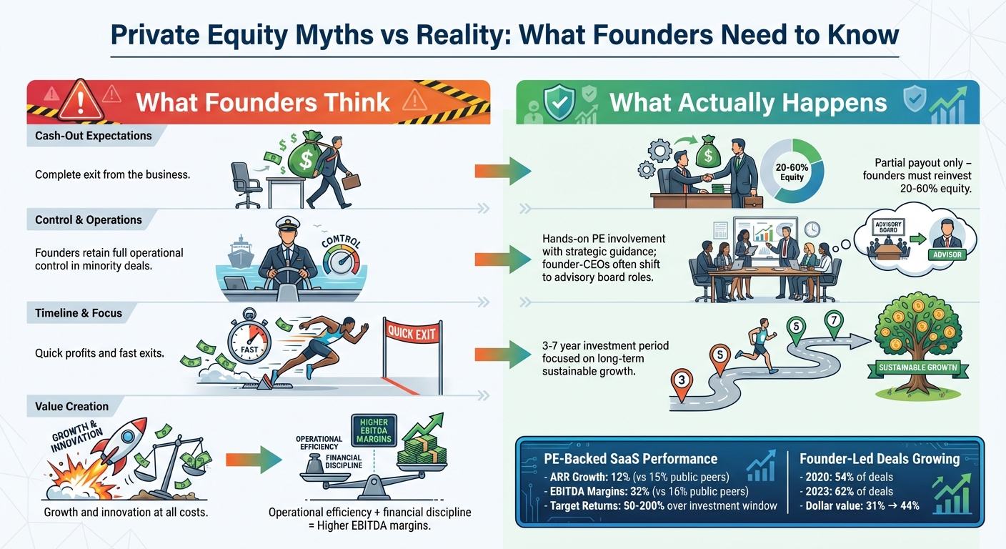 Private Equity Myths vs Reality: What Founders Need to Know