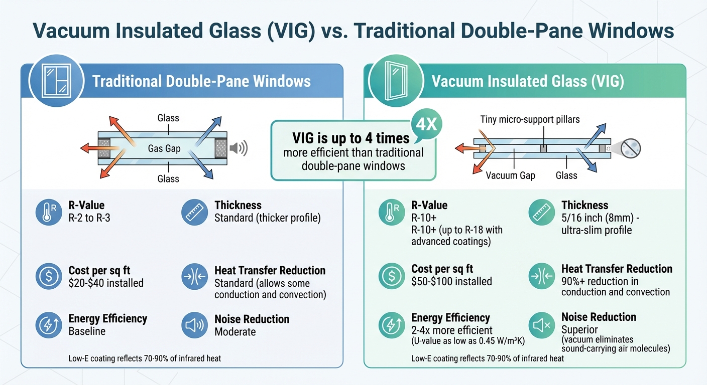 VIG vs Traditional Double-Pane Windows Performance Comparison