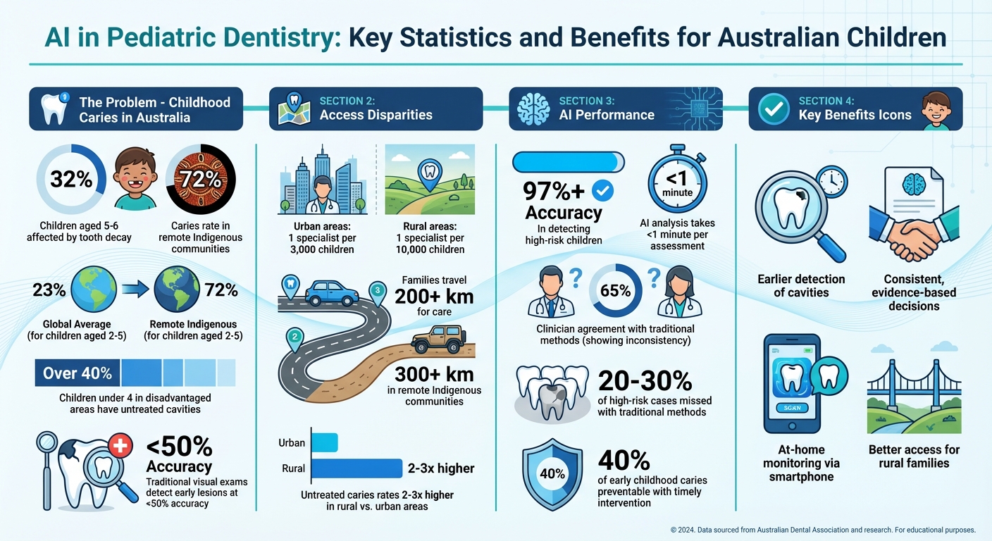 AI in Pediatric Dentistry: Key Statistics and Benefits for Australian Children