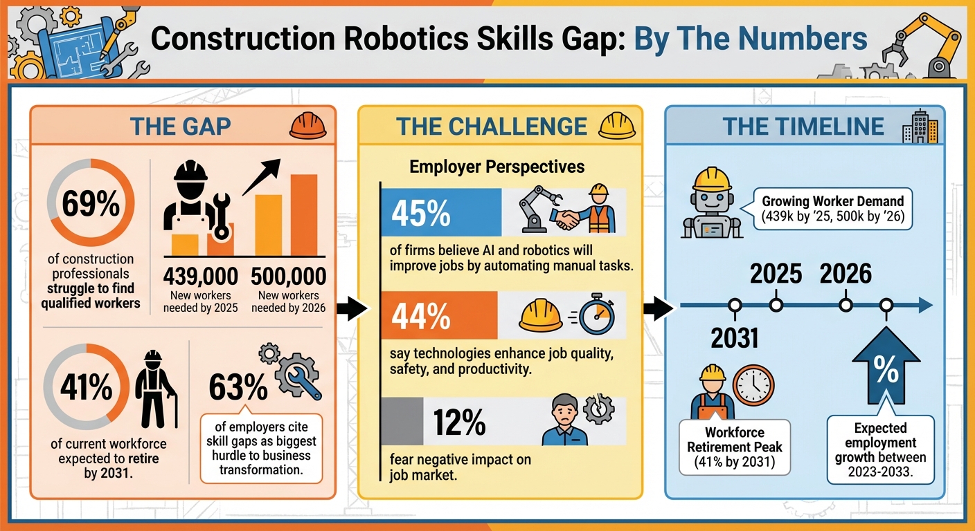 Construction Robotics Skills Gap Statistics 2025-2031