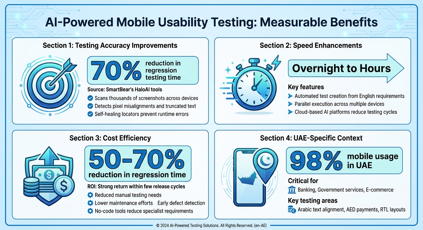 AI Mobile Usability Testing Benefits: Key Statistics and Impact Metrics for UAE Businesses