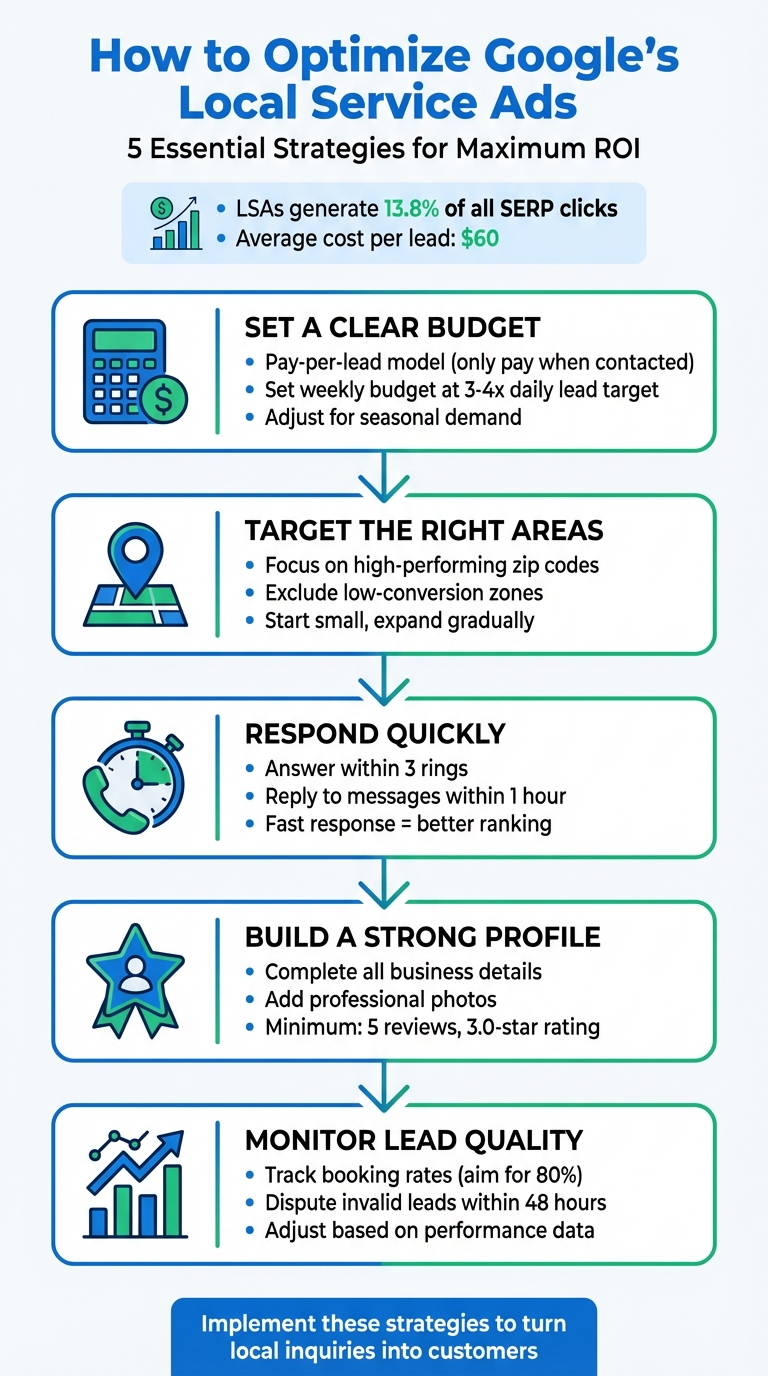 5 Key Strategies to Optimize Google Local Service Ads