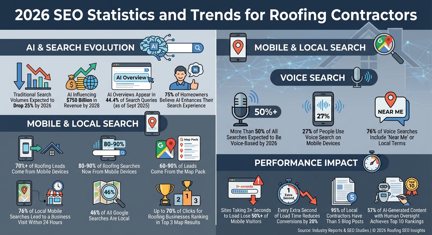 2026 SEO Statistics and Trends for Roofing Contractors