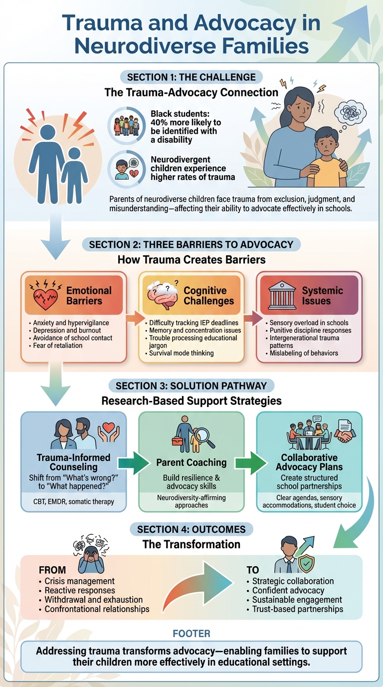 How Trauma Affects Advocacy in Neurodiverse Families: A Visual Guide