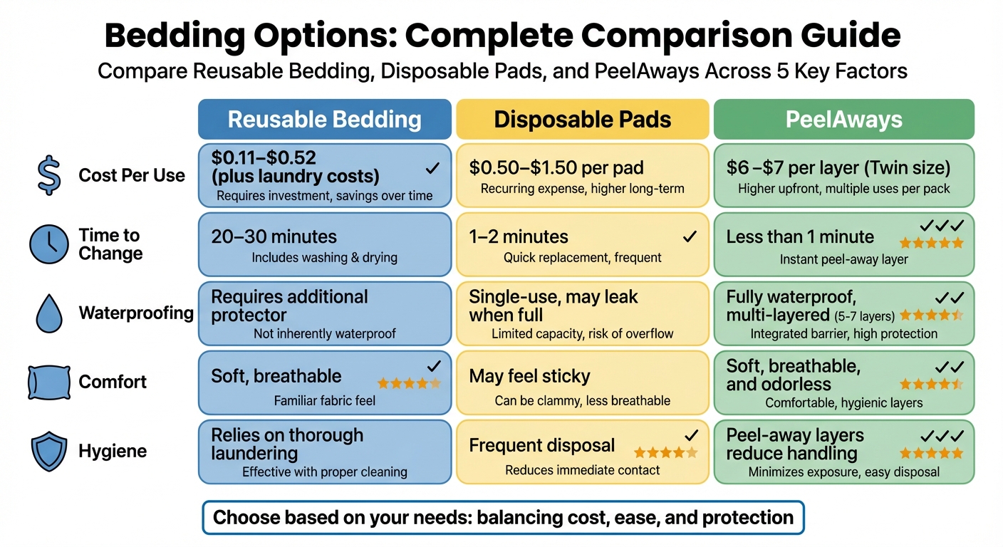 Bedding Options Comparison: Cost, Time, and Protection Features