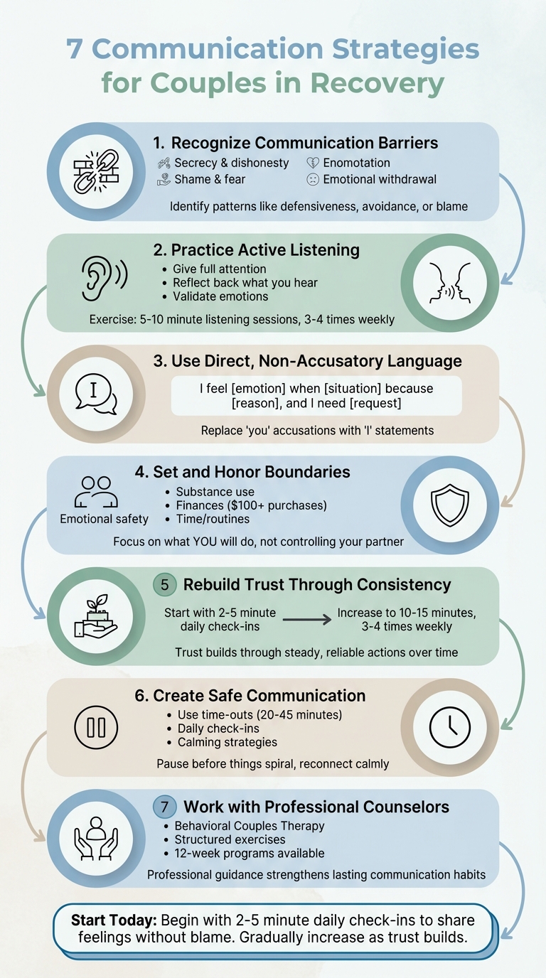 7 Communication Strategies for Couples in Addiction Recovery