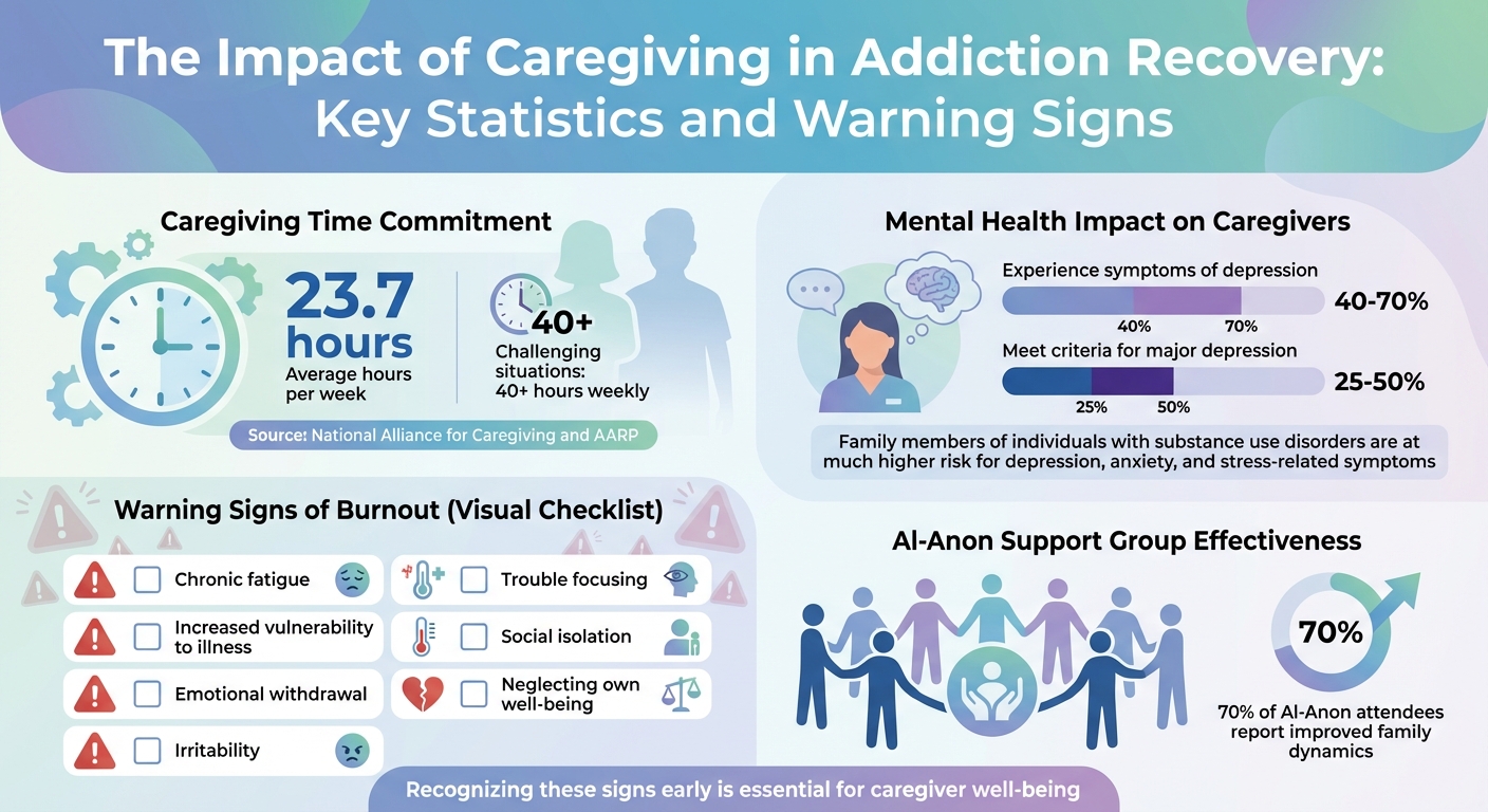 Caregiver Stress Statistics and Warning Signs in Addiction Recovery
