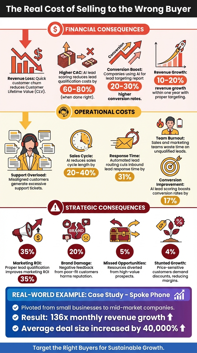 The Financial and Operational Impact of Selling to Wrong-Fit Customers in SaaS