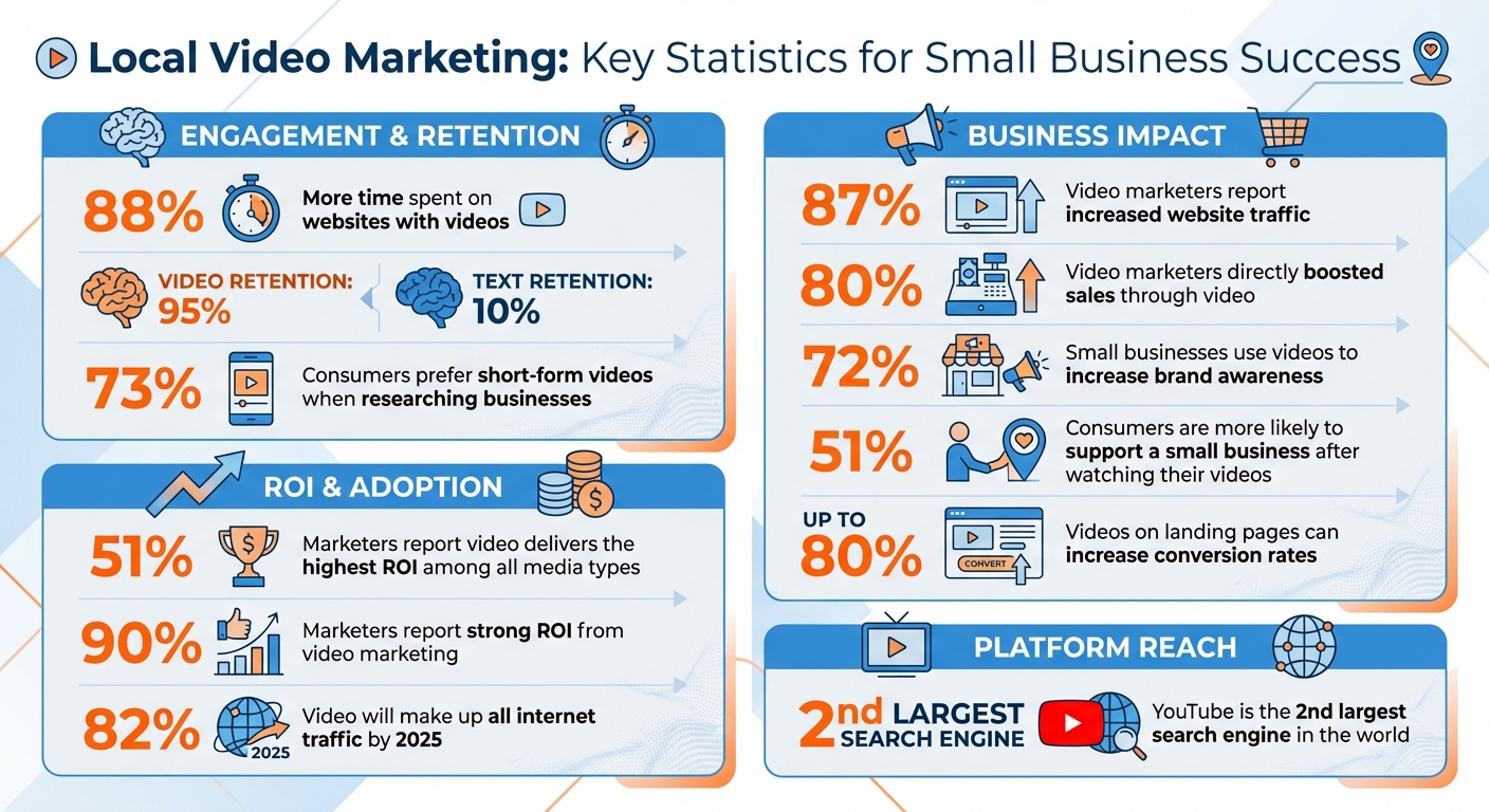Local Video Marketing Statistics for Small Businesses