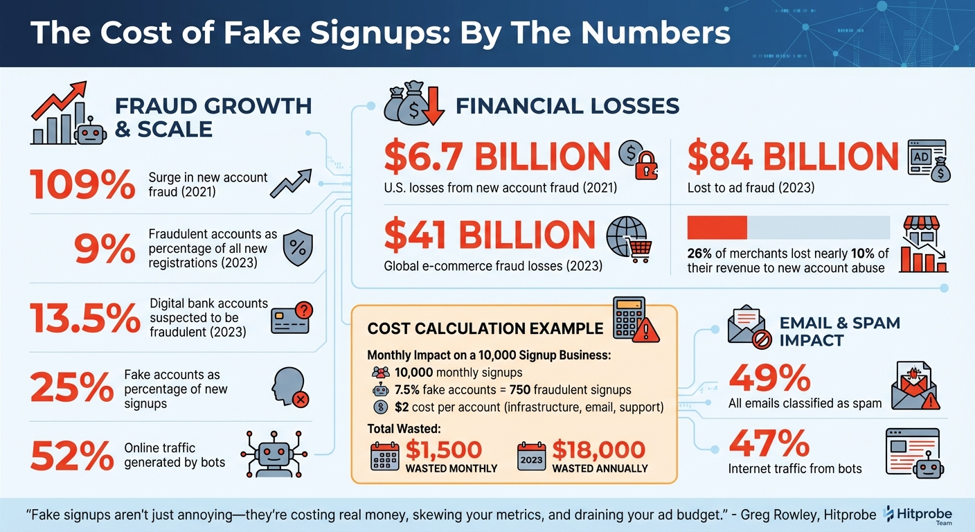 The Financial Impact of Fake Signups on Businesses in 2023