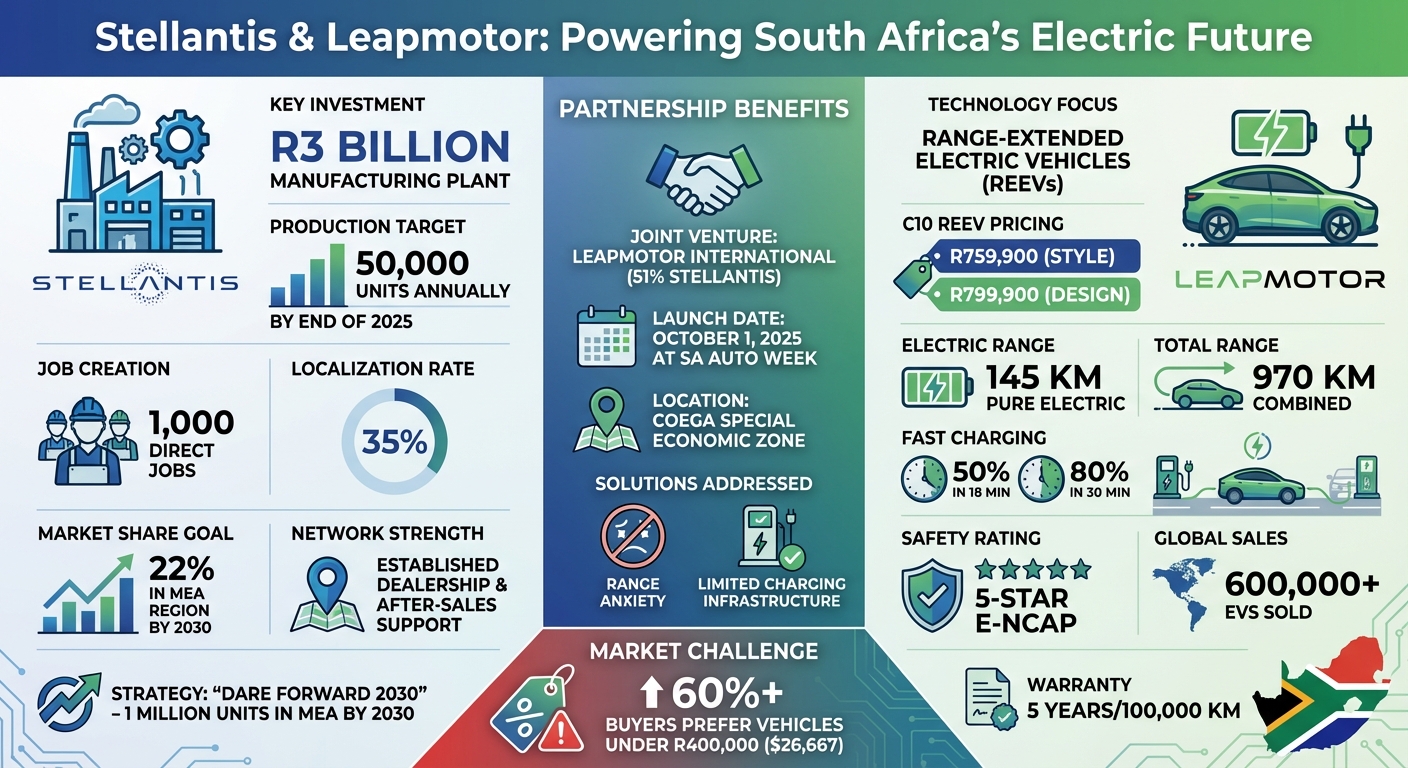 Stellantis vs Leapmotor: Key Strengths in South Africa's EV Market