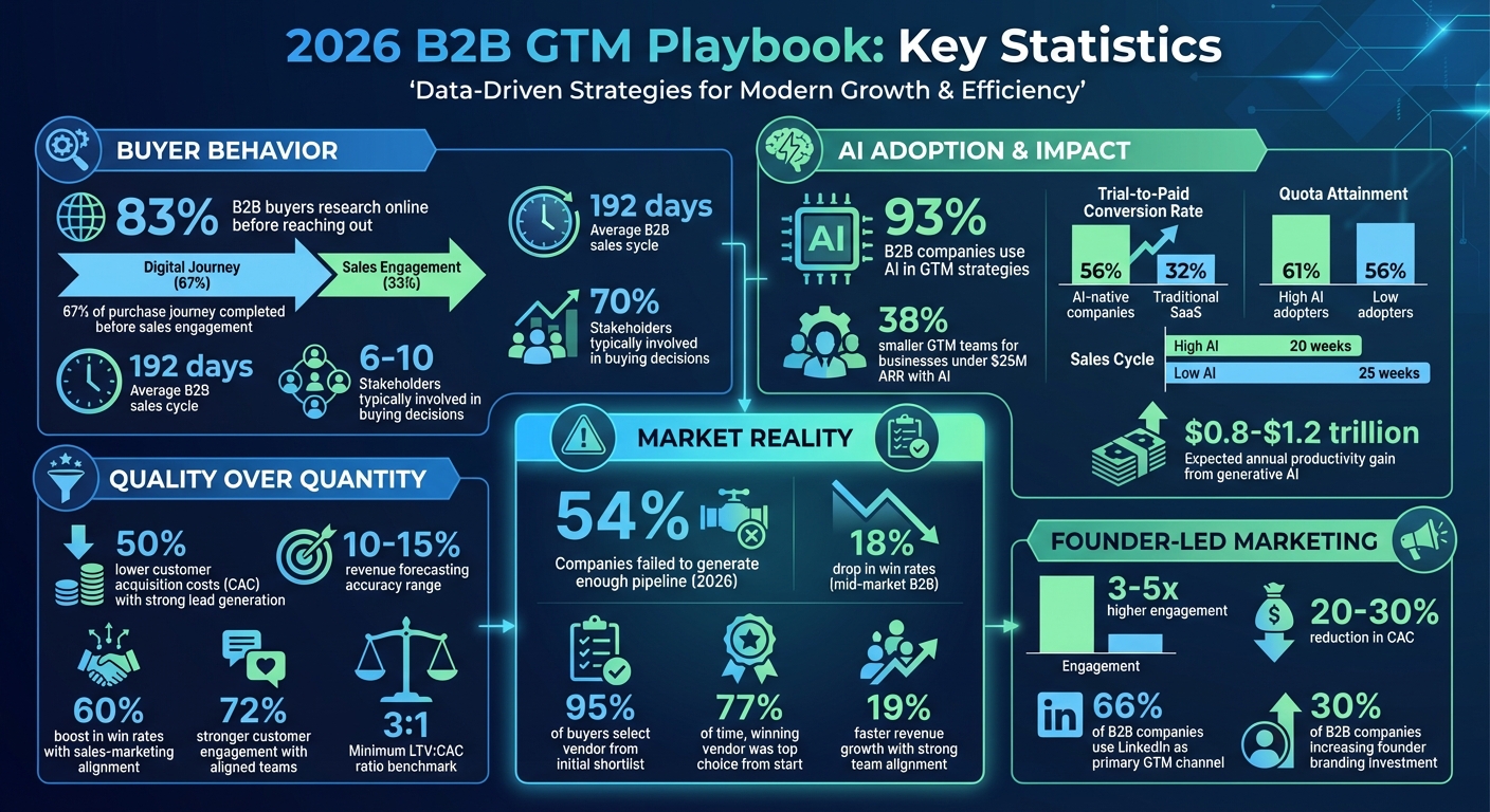 2026 B2B GTM Strategy: Key Statistics and Trends