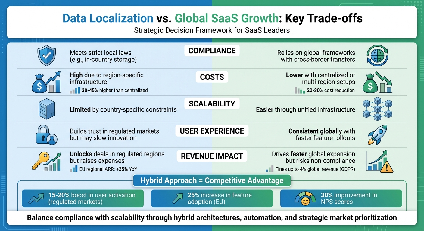 Data Localization vs Global SaaS Growth: Key Trade-offs Comparison